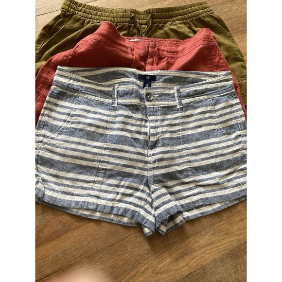 Bundle of 5 Shorts Gap LOFT Old Navy 10 Medium Linen Cotton - Picture 7 of 15